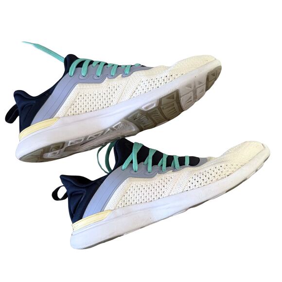 Men's APL TechLoom Tracer Pristine/Midnight/Bellflower Training Sneakers - 8 - Picture 8 of 9